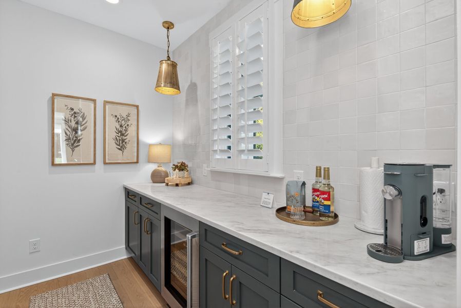 Representative furnished interior of a home built from the Laguna Sur by Classica Homes in Enclave at McKee, Charlotte (Image 42).