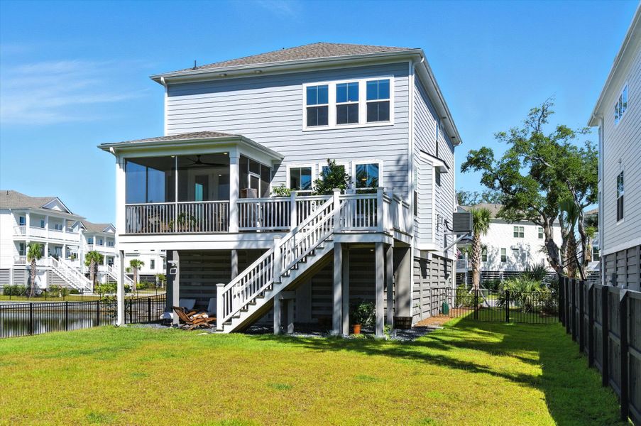 Front exterior of a new home in , Mount Pleasant, SC, highlighting curb appeal (Image 2).