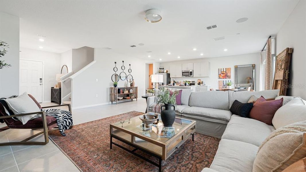 Furnished interior view inside a new home in Coasterra Community Group Page, Palmetto (Image 9).