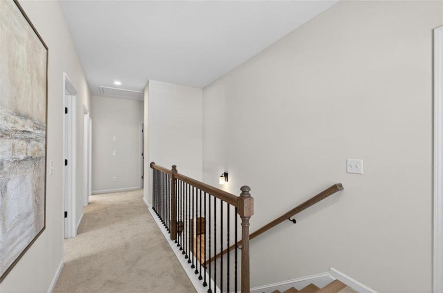 Spacious, unfurnished interior of a new home in The Stiles, Cartersville (Image 17).