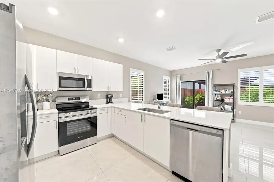 Furnished interior view inside a new home in , Miami (Image 21). Furnished interior view inside a new home in , Miami (Image 21).