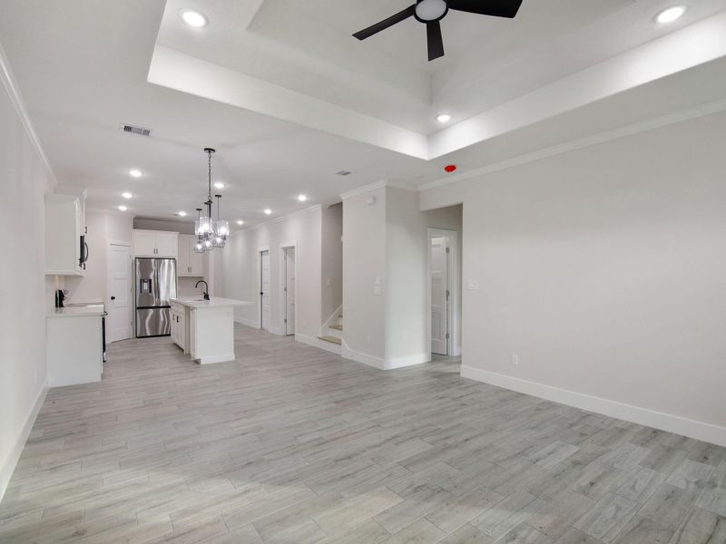Spacious, unfurnished interior of a new home in , Cleveland (Image 24).