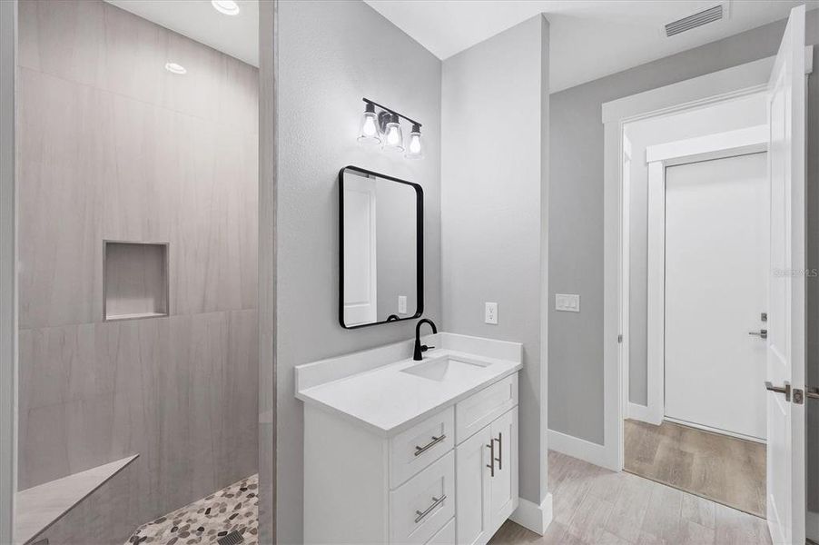 Furnished interior view inside a new home in , Port Charlotte (Image 9). Furnished interior view inside a new home in , Port Charlotte (Image 9).