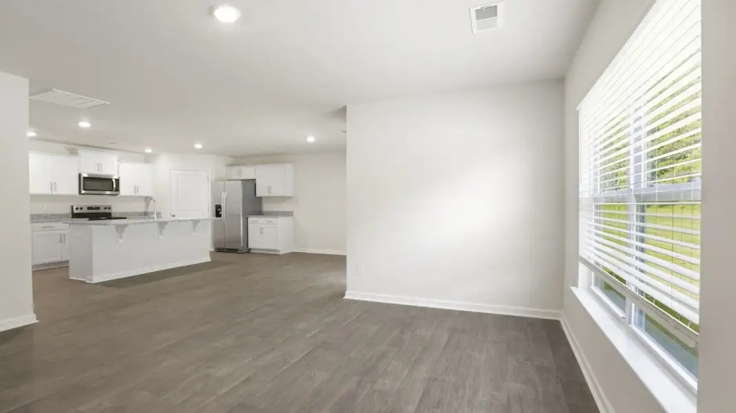 Spacious, unfurnished interior of a new home in Rydele Heights - Express, Asheville (Image 15).