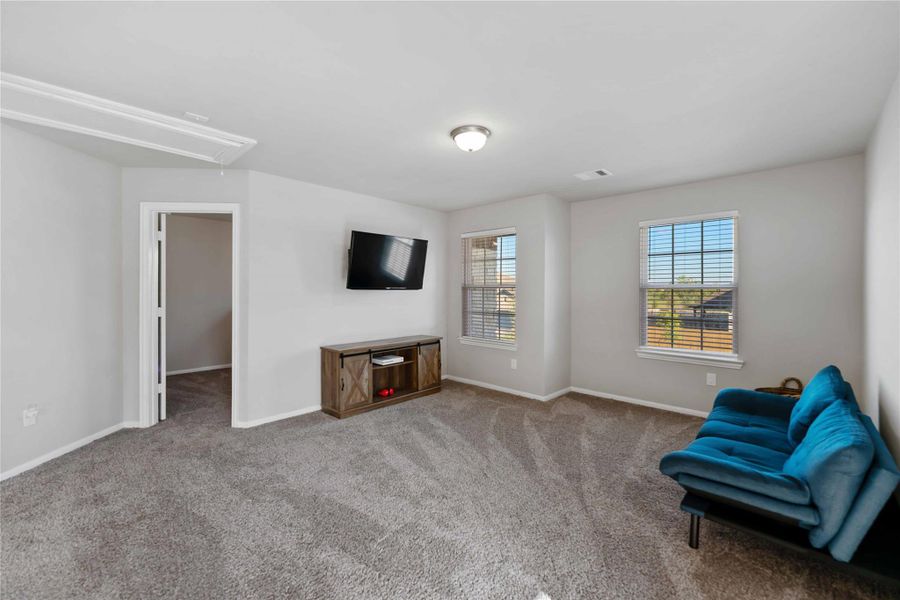 Spacious, unfurnished interior of a new home in Balmoral, Houston (Image 25). Spacious, unfurnished interior of a new home in Balmoral, Houston (Image 25).