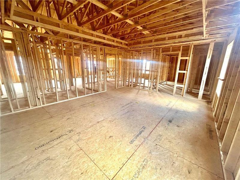 In-progress construction of a new home in The Pointe at Heron Bay, Locust Grove, GA (Image 12).