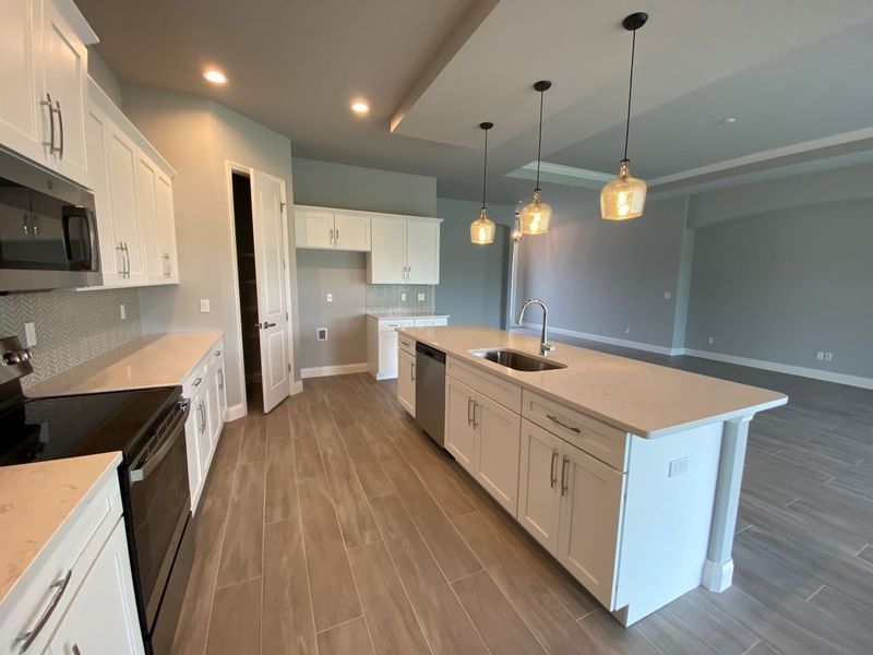 Representative furnished interior of a home built from the Avery by Paytas Homes in The Reserve at Victoria, Deland (Image 32).