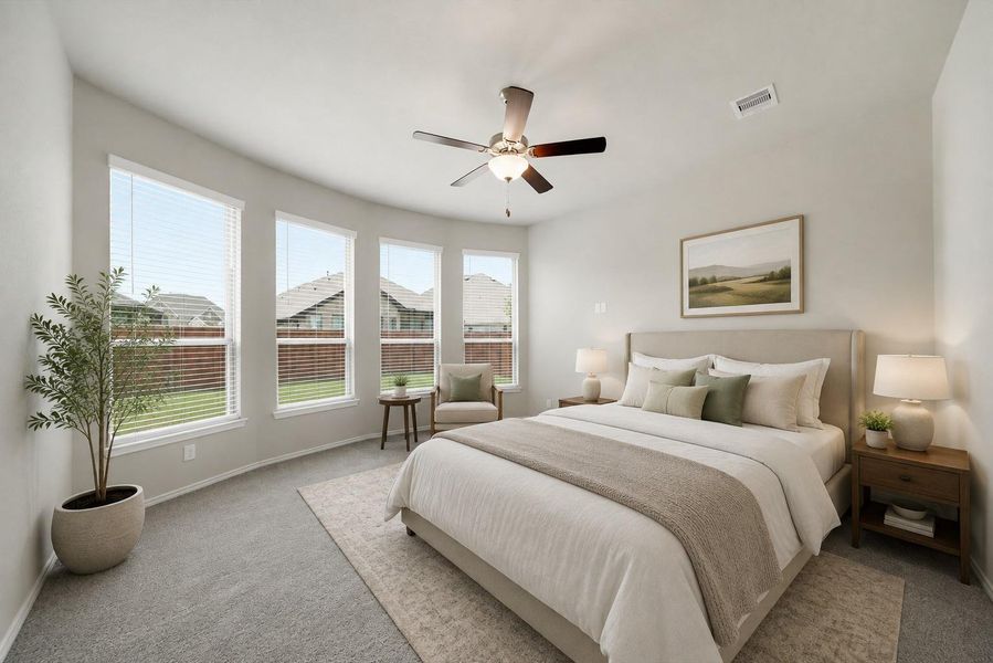Furnished interior view inside a new home in , Cypress (Image 11). Furnished interior view inside a new home in , Cypress (Image 11).