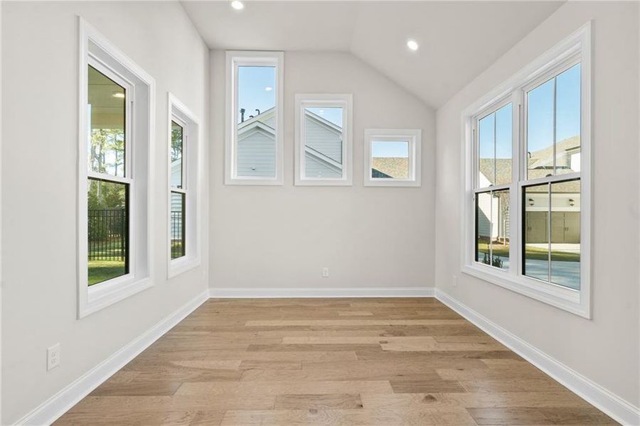 Spacious, unfurnished interior of a new home in Promenade at Sawnee Village, Cumming (Image 18). Spacious, unfurnished interior of a new home in Promenade at Sawnee Village, Cumming (Image 18).