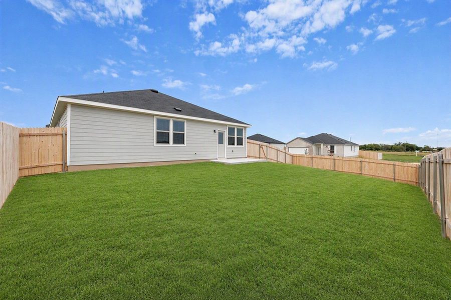 Exterior details and patio area of a home in County View, Temple (Image 25). Exterior details and patio area of a home in County View, Temple (Image 25).