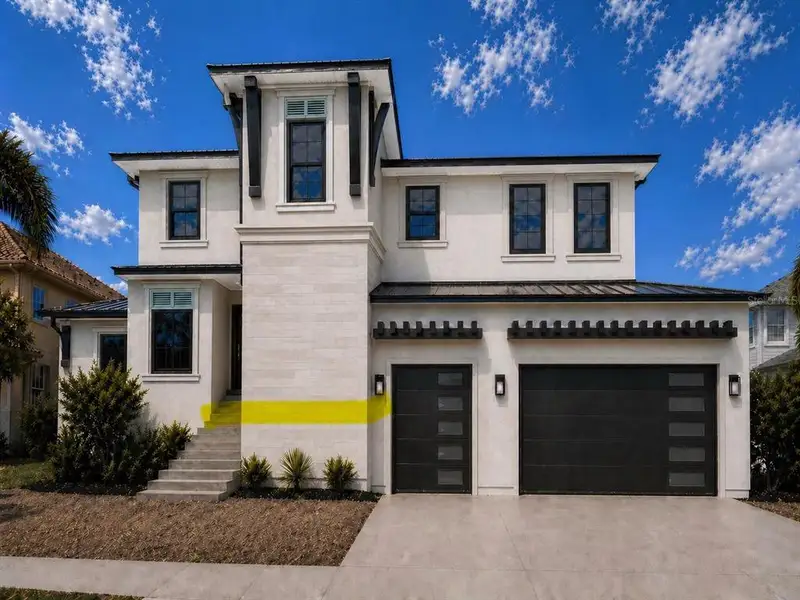 Front exterior of a new home in , Tampa, FL, highlighting curb appeal (Image 2). Front exterior of a new home in , Tampa, FL, highlighting curb appeal (Image 2).