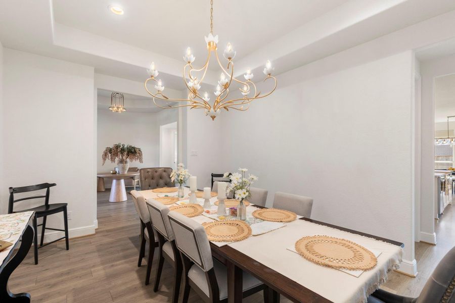Furnished interior view inside a new home in Mostyn Manor Reserve, Magnolia (Image 13).