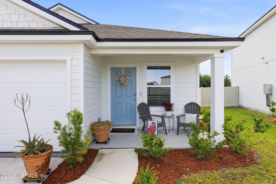 Exterior details and patio area of a home in , St. Augustine (Image 3).