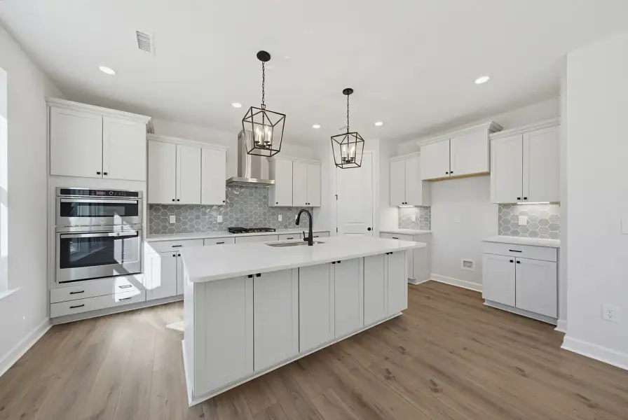 Furnished interior view inside a new home in Sweetbrier, Durham (Image 7).