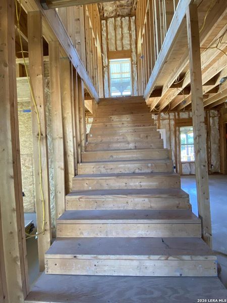 In-progress construction of a new home in , Bandera, TX (Image 6).