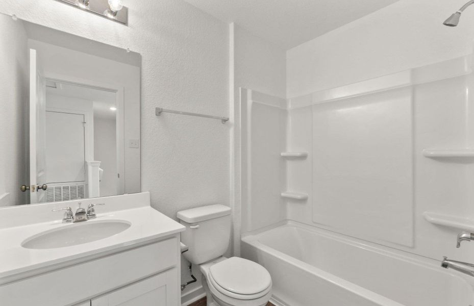 Furnished interior view inside a new home in Sonterra, Jarrell (Image 6).