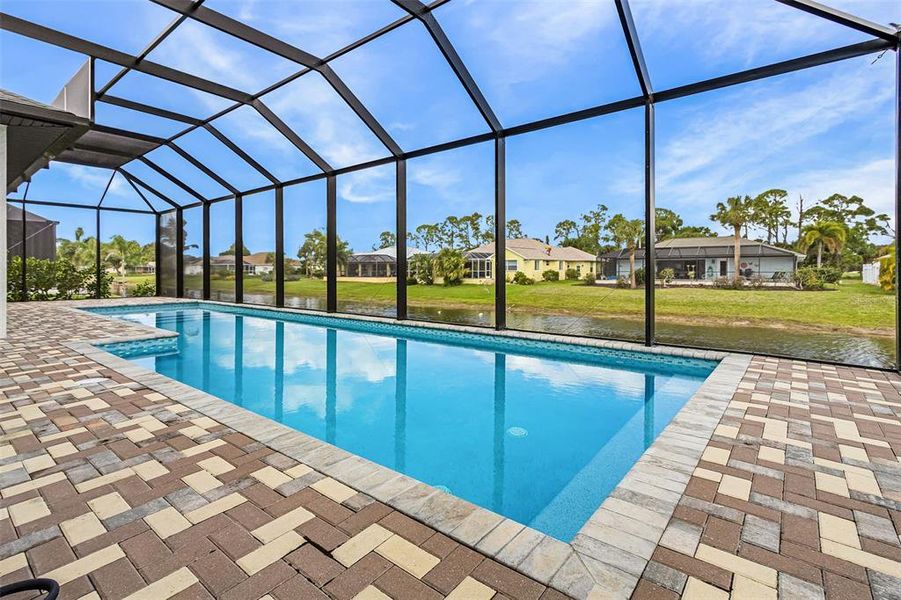 Exterior details and patio area of a home in , Rotonda West (Image 25).