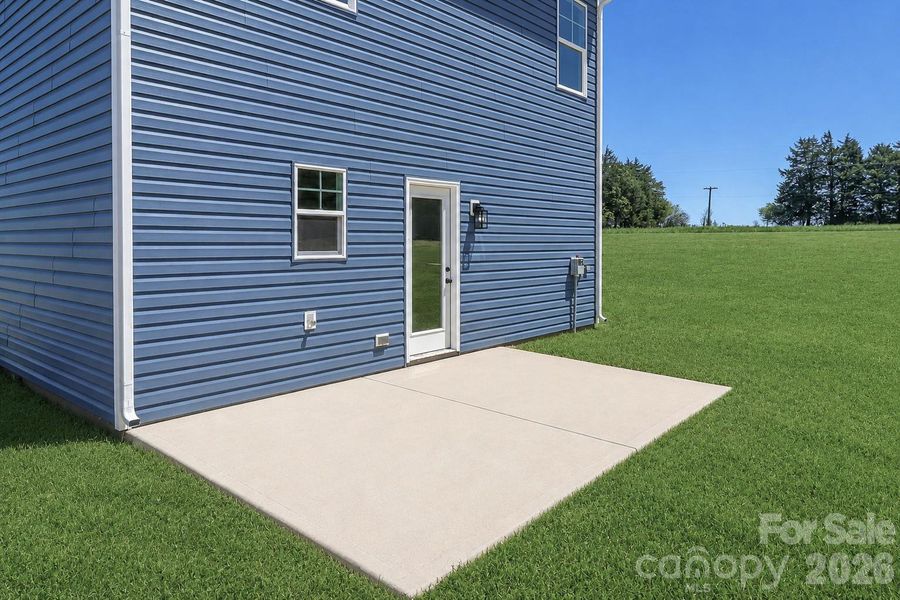 Exterior details and patio area of a home in , Hildebran (Image 3).