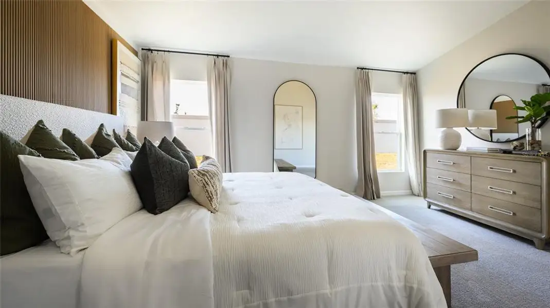 Furnished interior view inside a new home in Davis Landing, Wimauma (Image 10).