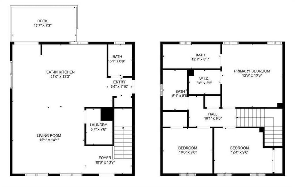 2D floor plan layout of this home in , Tallapoosa, GA (Image 3). 2D floor plan layout of this home in , Tallapoosa, GA (Image 3).