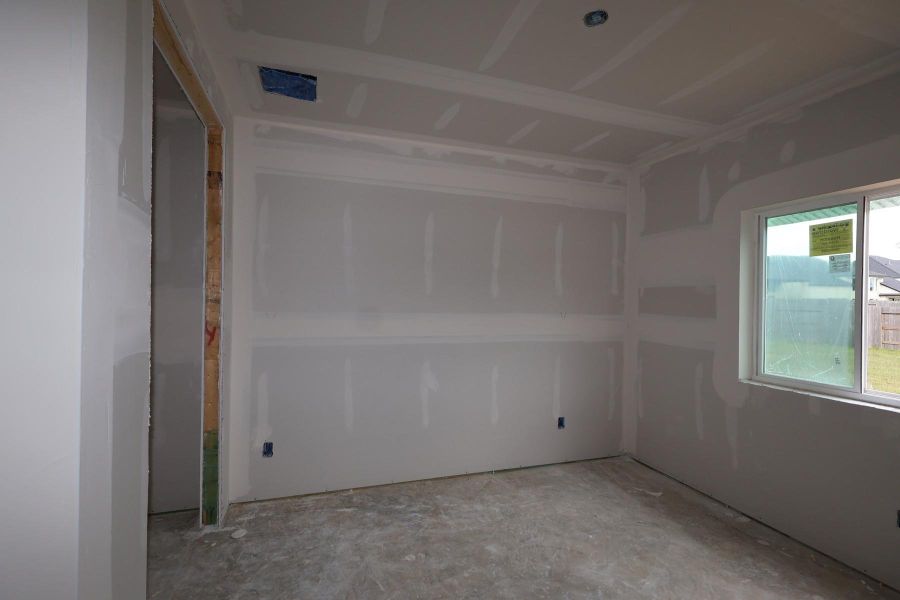 In-progress construction of a new home in The Grand Prairie - Retreat Collection, Hockley, TX (Image 8).