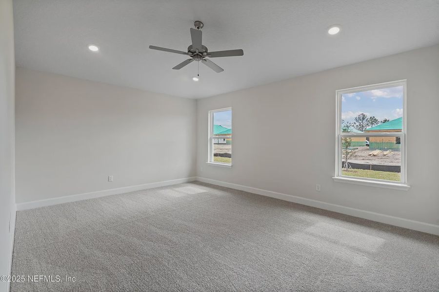 Spacious, unfurnished interior of a new home in Shadow Crest at Rolling Hills, Green Cove Springs (Image 12). Spacious, unfurnished interior of a new home in Shadow Crest at Rolling Hills, Green Cove Springs (Image 12).