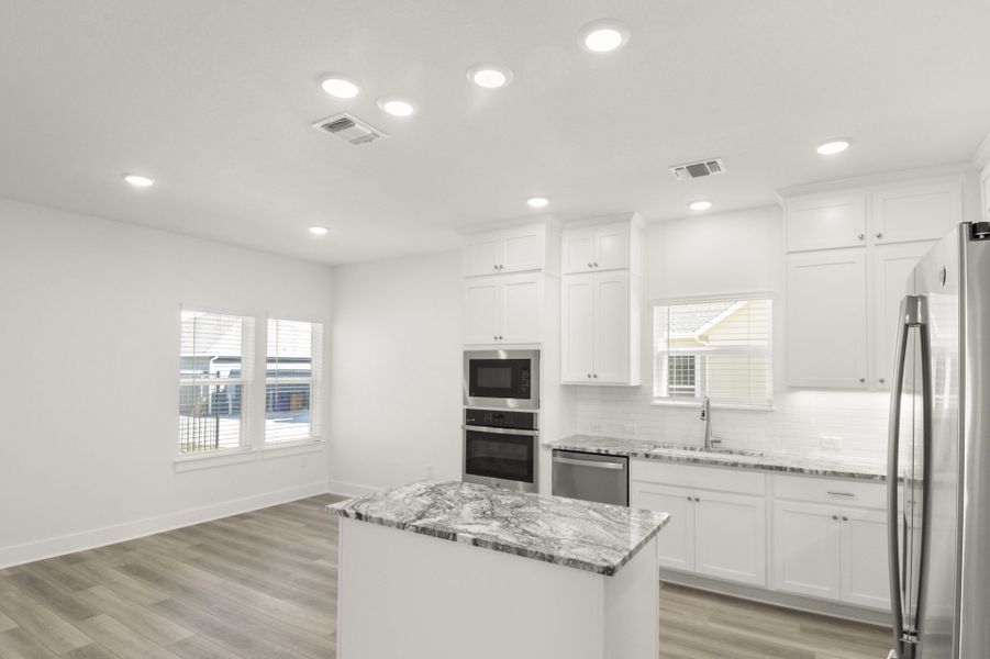Furnished interior view inside a new home in Easton Park, Austin (Image 17).