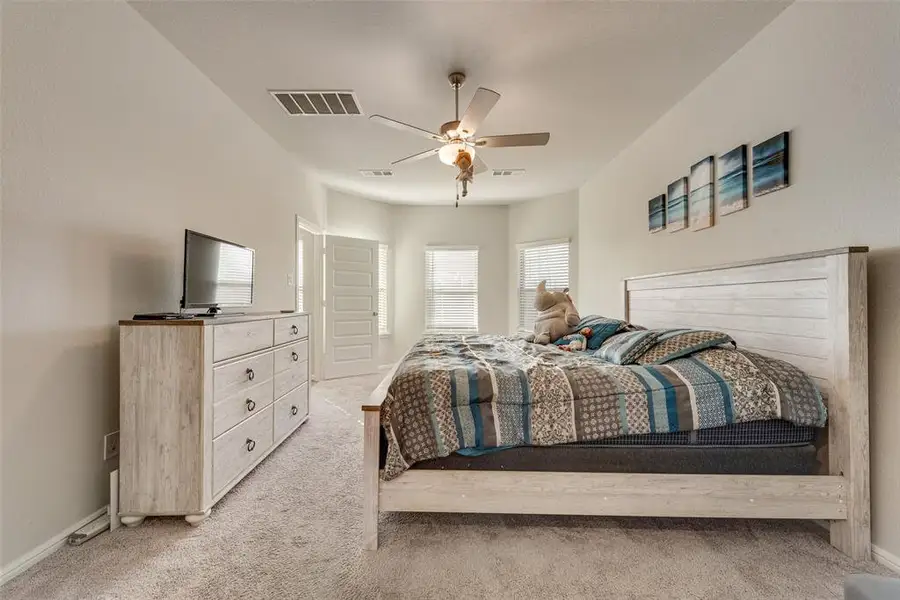 Furnished interior view inside a new home in Hunters Ridge, Crowley (Image 14).