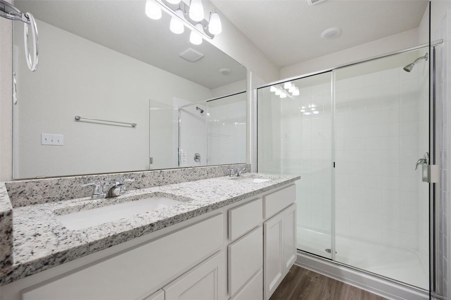 Furnished interior view inside a new home in Avery Centre, Round Rock (Image 17).