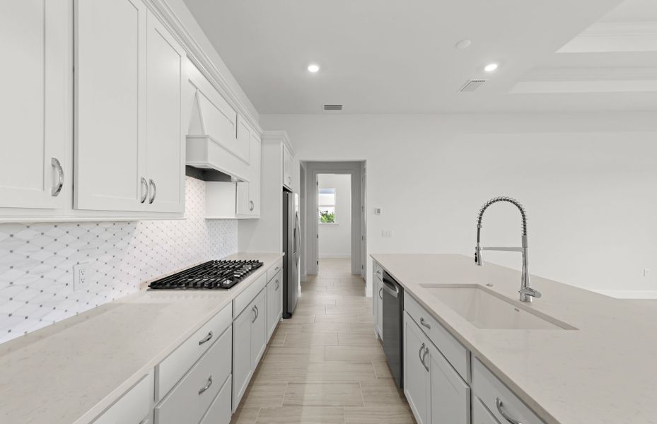 Furnished interior view inside a new home in TerraWalk at Babcock Ranch, Alva (Image 5). Furnished interior view inside a new home in TerraWalk at Babcock Ranch, Alva (Image 5).