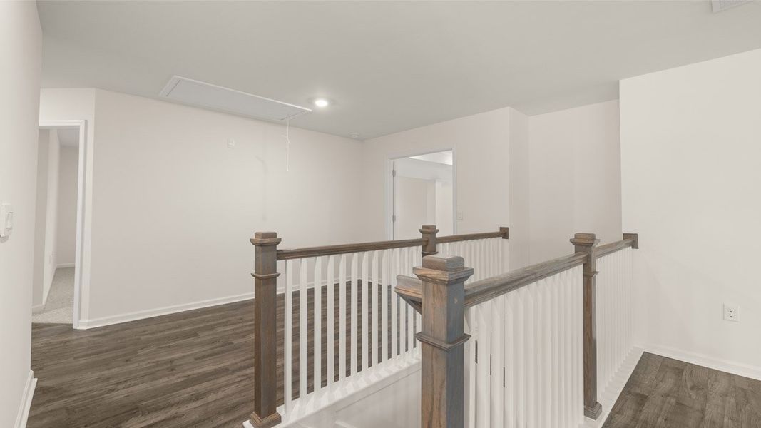 Spacious, unfurnished interior of a new home in The Gates at Pates Creek, Hampton (Image 41).
