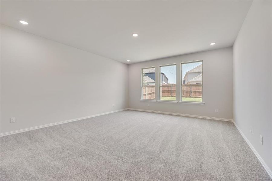 Spacious, unfurnished interior of a new home in Valencia On The Lake, Little Elm (Image 32).