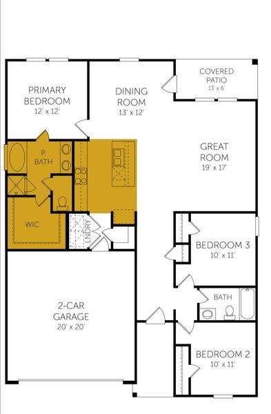 Floorplan – Representative Photo