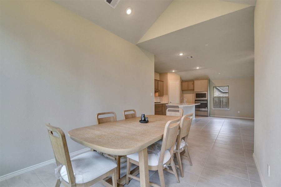 Furnished interior view inside a new home in The Highlands, Porter (Image 34).