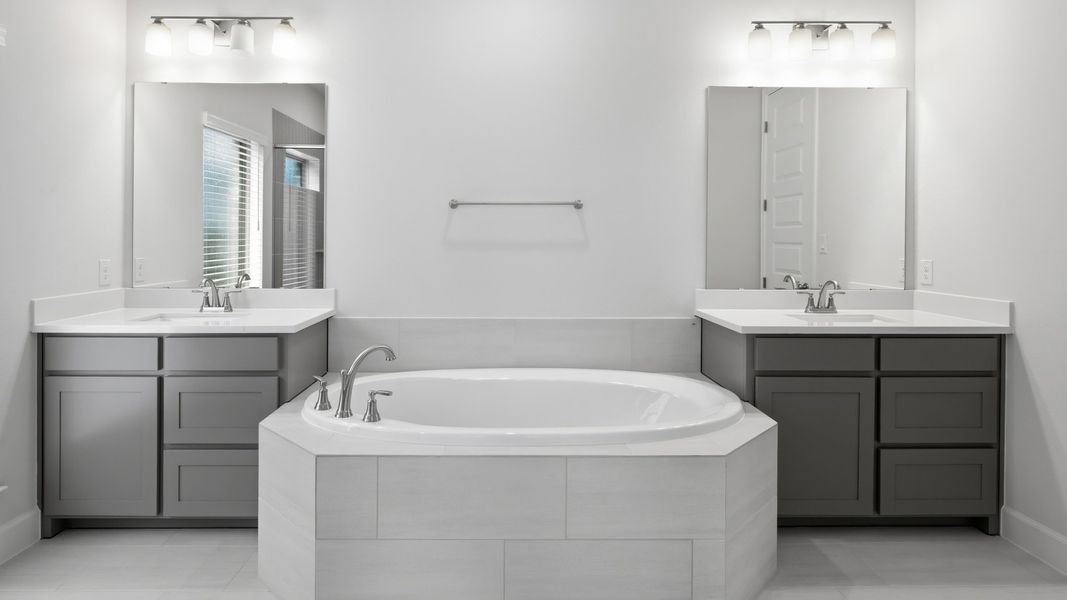 Furnished interior view inside a new home in Devonshire, Forney (Image 13).