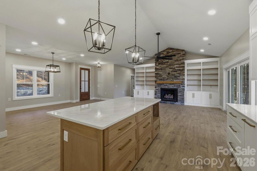 Furnished interior view inside a new home in , Valdese (Image 6).