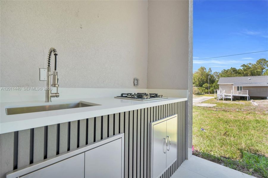 Close-up of interior finishes inside a home in , Lehigh Acres (Image 17).