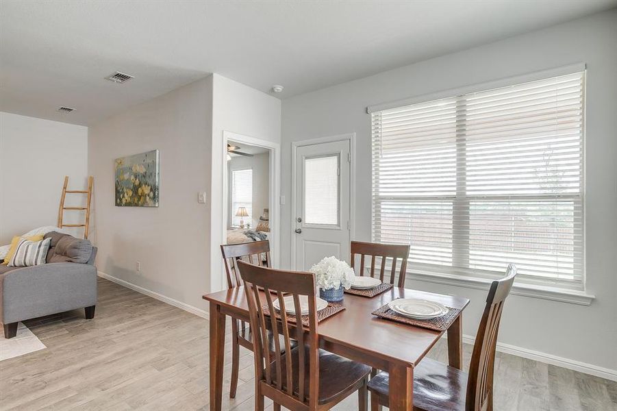 Furnished interior view inside a new home in , Fort Worth (Image 9).