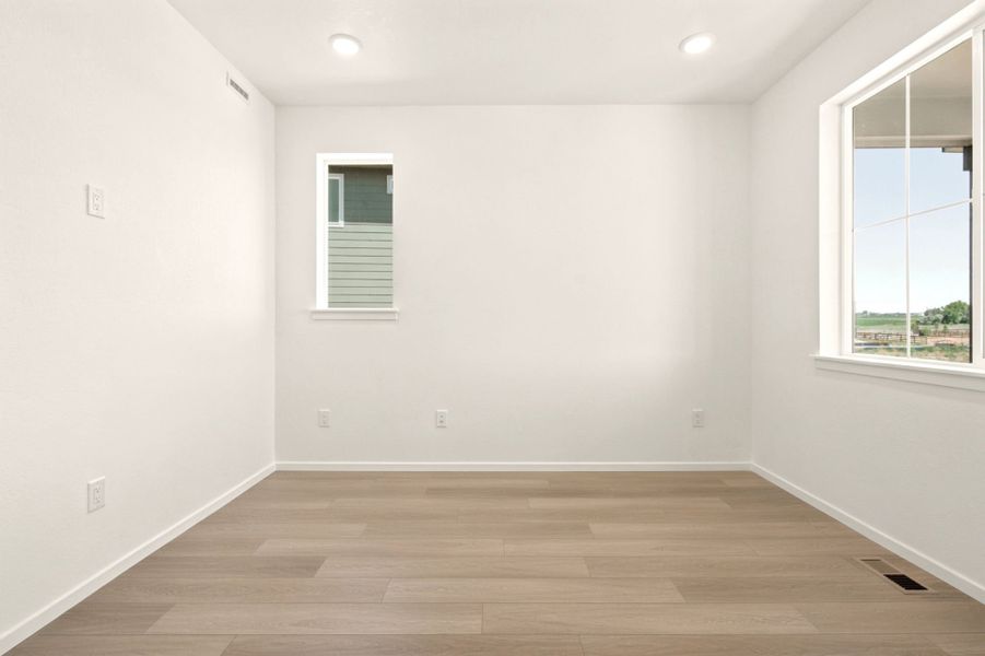 Spacious, unfurnished interior of a new home in Cordovan, Firestone (Image 25). Spacious, unfurnished interior of a new home in Cordovan, Firestone (Image 25).
