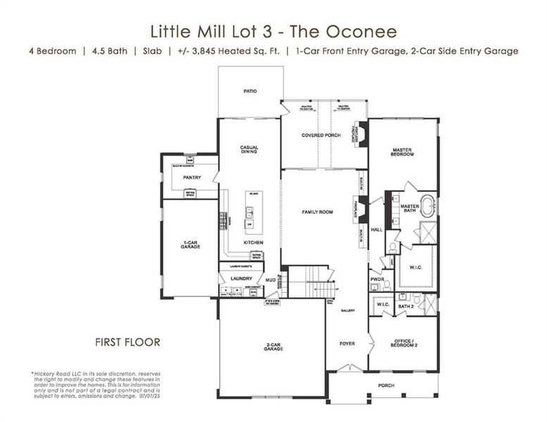 2D floor plan layout of this home in , Gainesville, GA (Image 7).