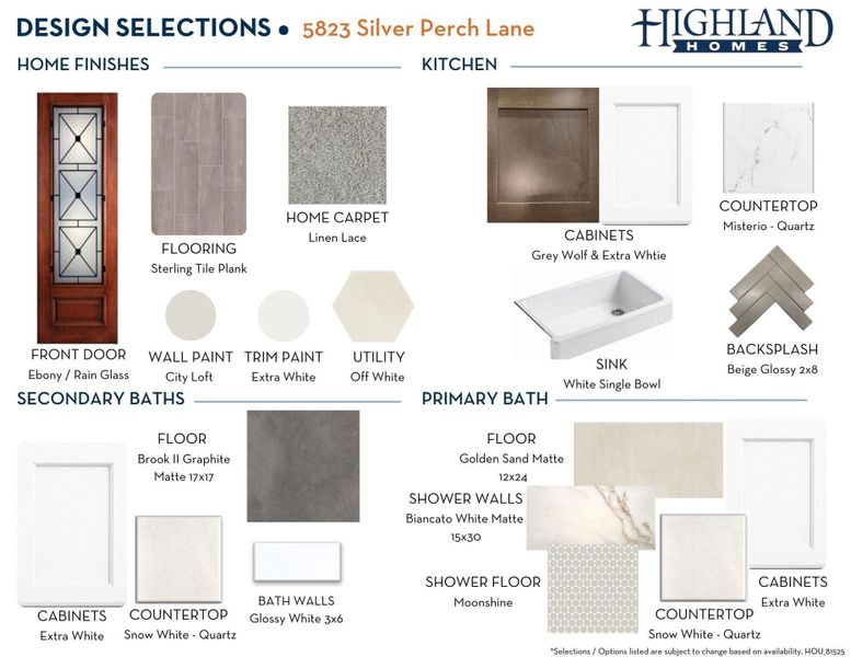 Design Selections Design Selections