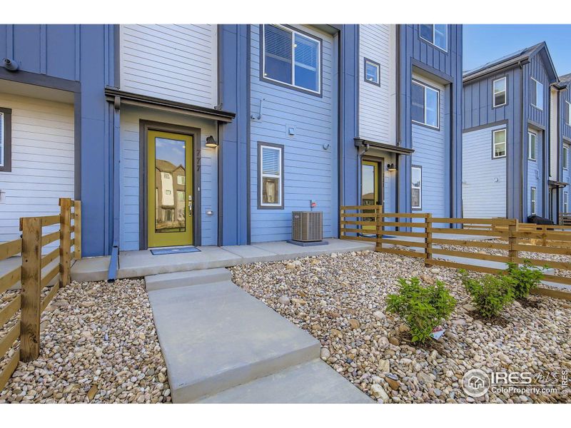 Low maintenance yard and front patio Low maintenance yard and front patio