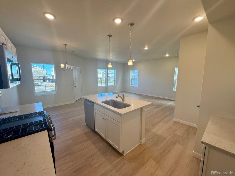 Furnished interior view inside a new home in Sky Ranch – Uptown Collection, Watkins (Image 8).