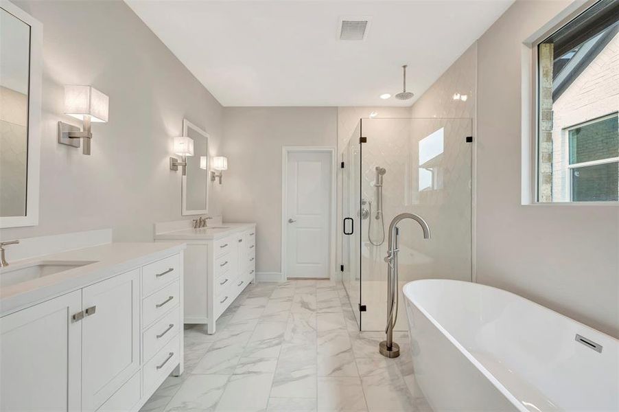 Furnished interior view inside a new home in Elevon, Lavon (Image 6). Furnished interior view inside a new home in Elevon, Lavon (Image 6).