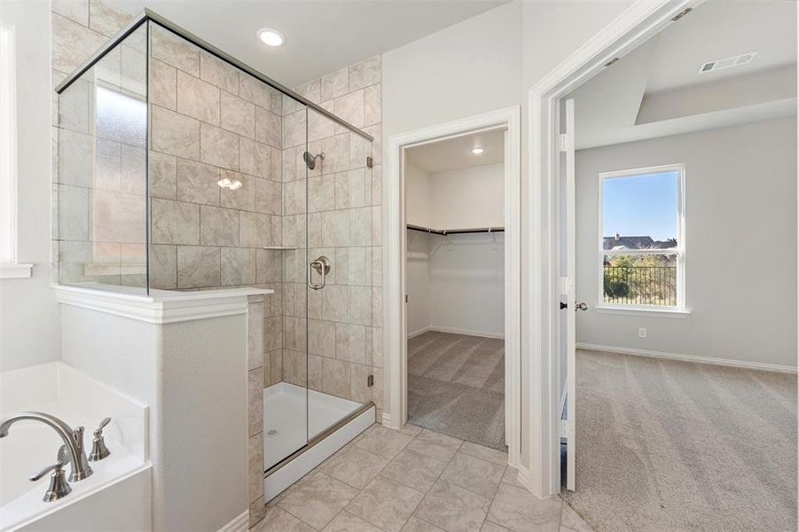 Furnished interior view inside a new home in Morningstar, Aledo (Image 9).