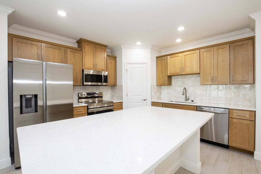Furnished interior view inside a new home in Orchid Cove, Bokeelia (Image 3).