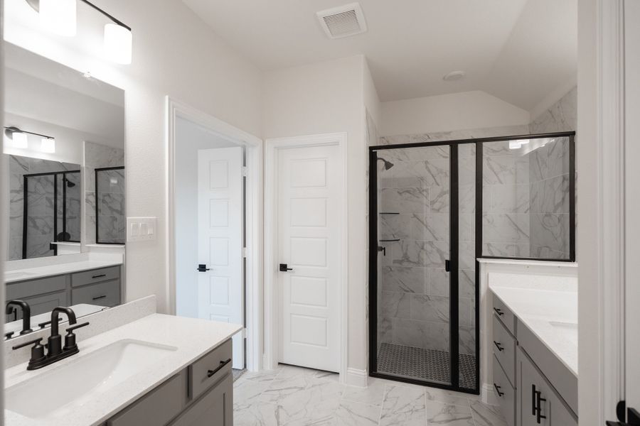 Furnished interior view inside a new home in Enclave at Legacy Hills, Celina (Image 5).