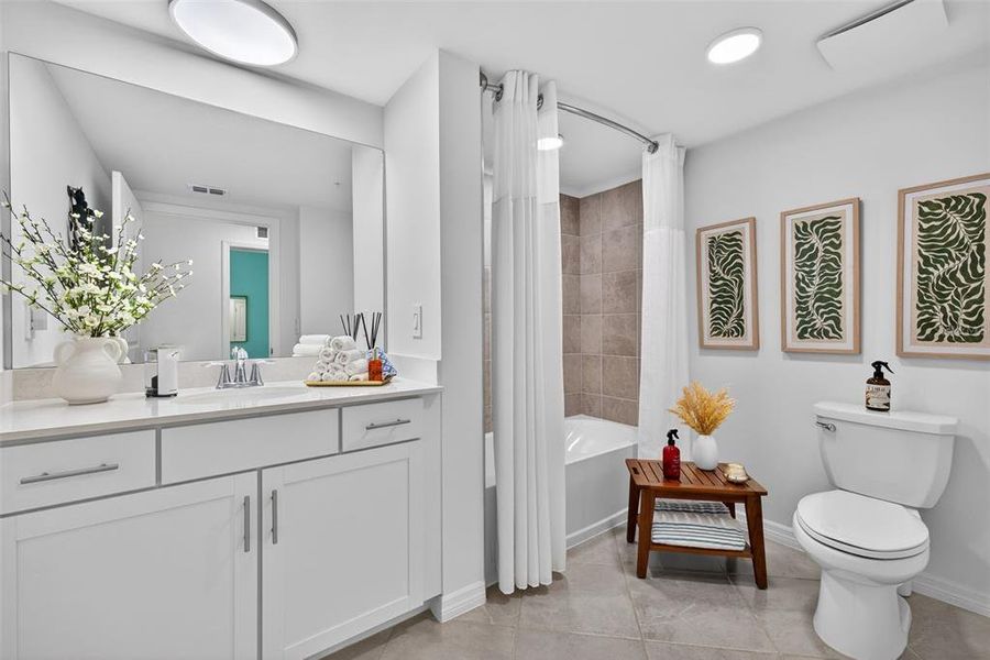 Furnished interior view inside a new home in , Punta Gorda (Image 28).