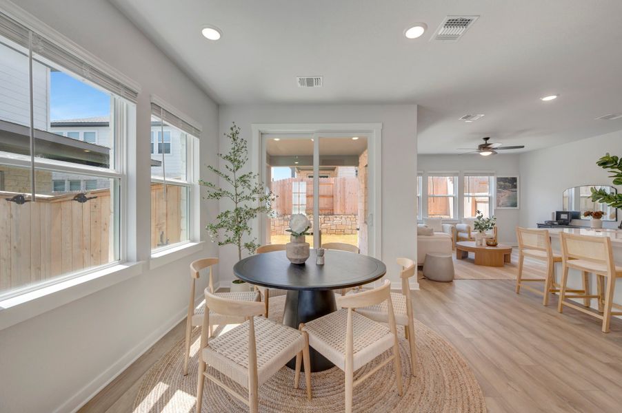Furnished interior view inside a new home in Park Central, Georgetown (Image 9).