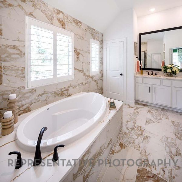 Furnished interior view inside a new home in Woodforest, Montgomery (Image 12).